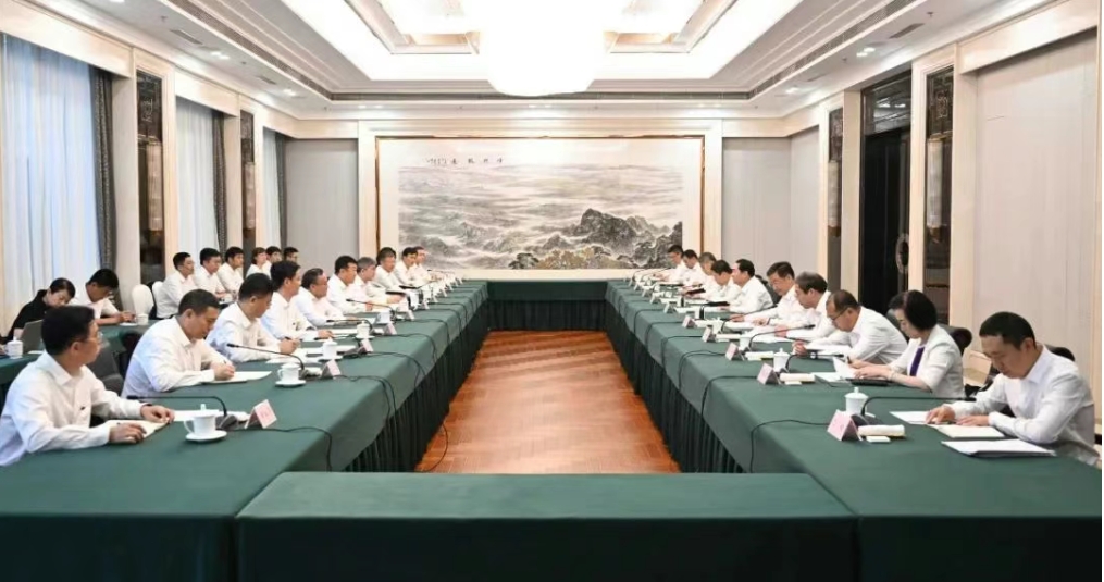 辽宁省与中国大唐集团举行工作会谈 郝鹏吕军王新伟李向良出席