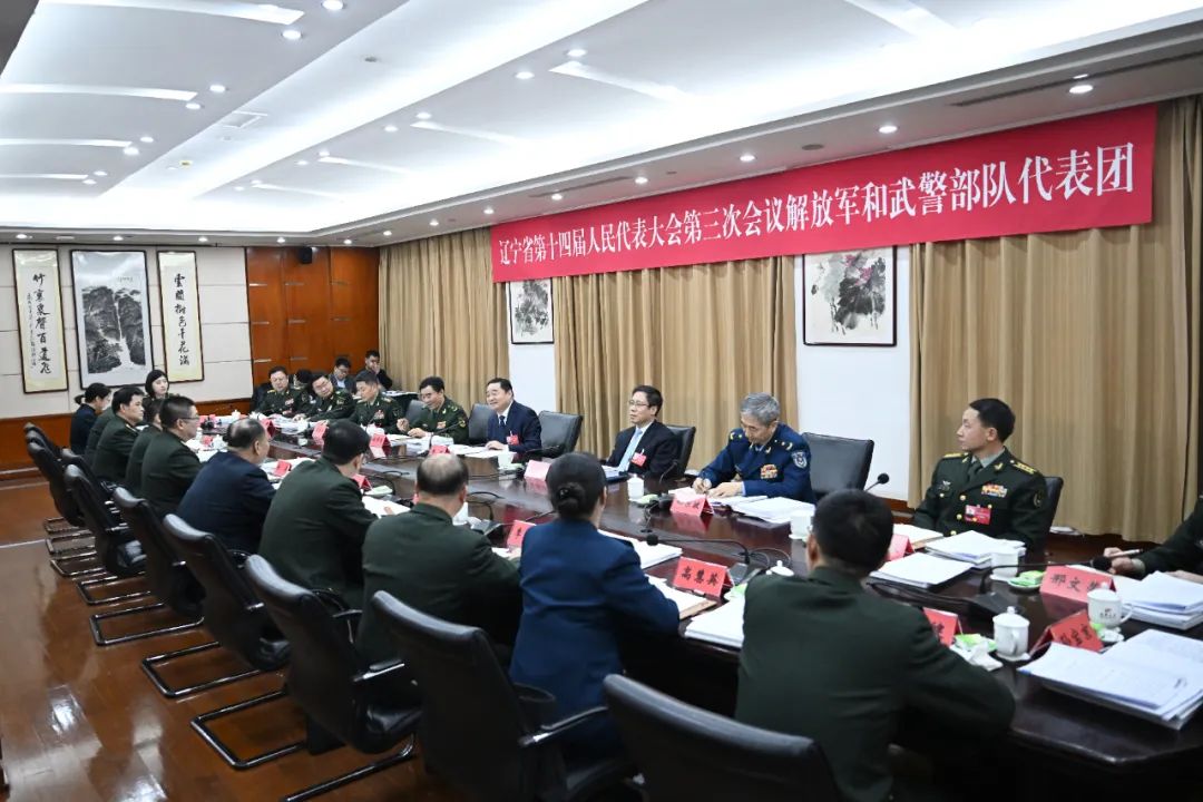 郝鹏参加解放军和武警部队代表团审议