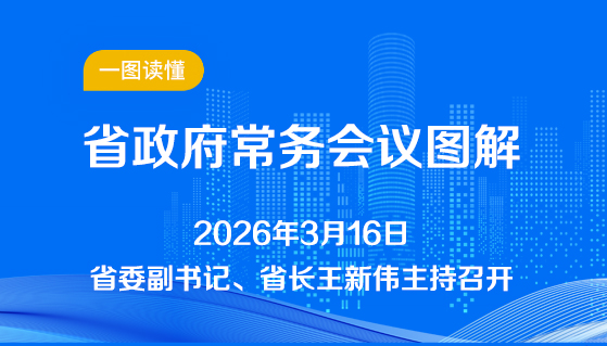 图解：3月16日省政府常务会议
